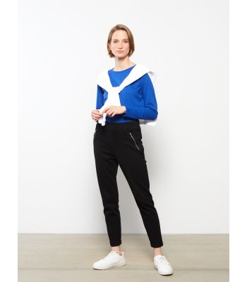 Women's Elastic Waist Regular Sweatpants