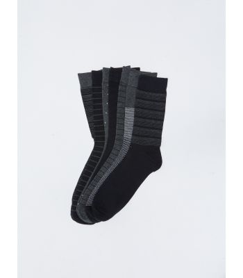 Patterned Men's Socks 7 Pieces