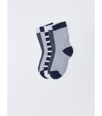 Striped Boy Socket Socks 5-Pack