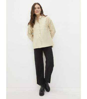 Elastic Waist Regular Maternity Trousers