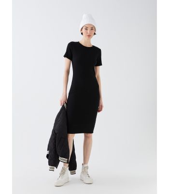 Crew Neck Regular Short Sleeve Women's Dress