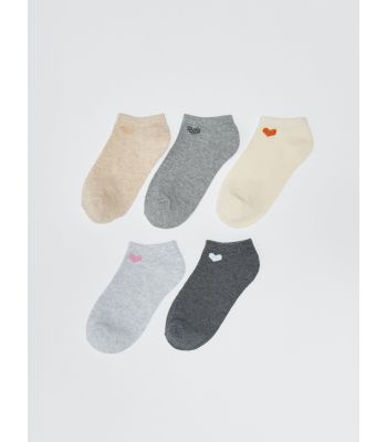 Glitter Printed Women's Socks 5-Pack