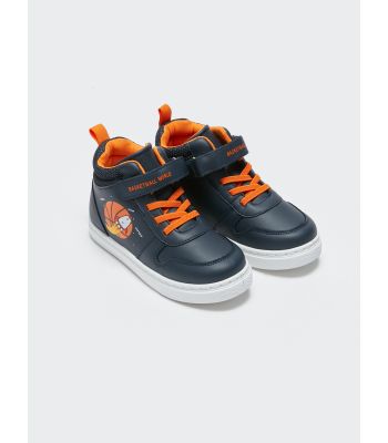 Lace-Up and Velcro Ankle Boys Sports Shoes
