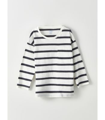 Crew Neck Long Sleeve Baby Boy T-shirt