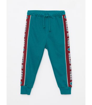 Elastic Waist Mickey Mouse Printed Baby Boy Jogger Sweatpants