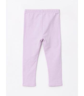 Elastic Waist Basic Baby Girl Tights