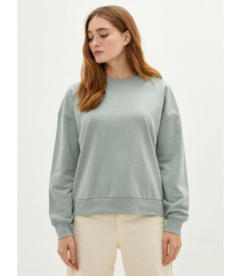 Crew Neck Regular Long Sleeve Women's Sweatshirt