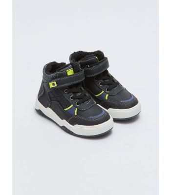 Lace And Velcro Fastening Baby Boy Sneakers