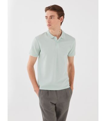 Polo Neck Short Sleeve Men's T-Shirt