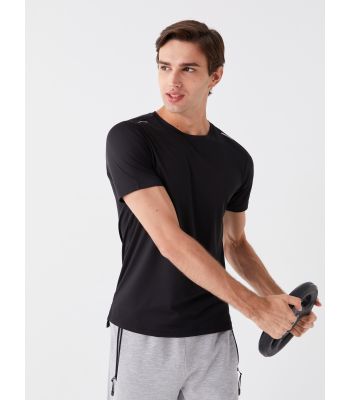 Crew Neck Short Sleeve Men's Sports T-Shirt