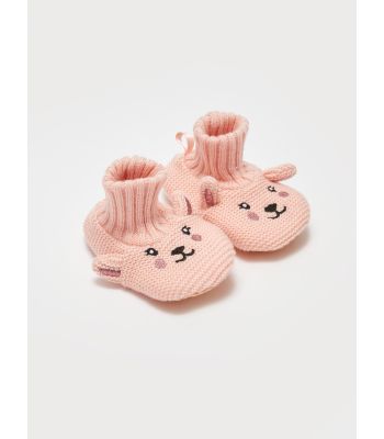 Embroidered Baby Girl Pre-Toddler Shoes