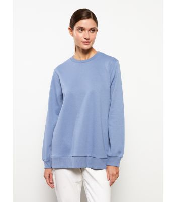 Crew Neck Regular Long Sleeve Women's Sweatshirt