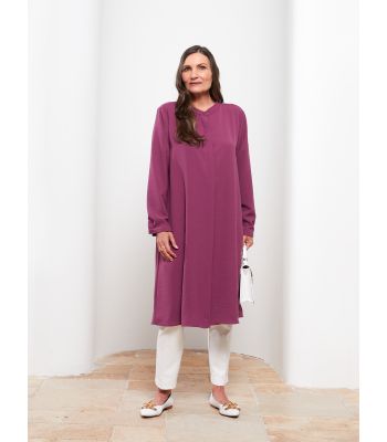 Grandad Regular Long Sleeve Women's Tunic