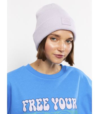 Label Printed Women's Tricot Beret