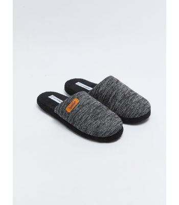 Printed Closed Front Men's Indoor Slippers