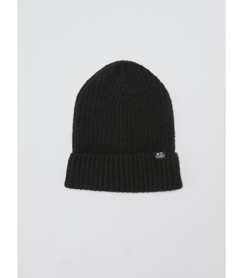 Label Printed Women's Tricot Beret