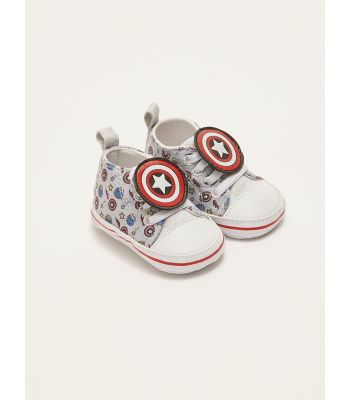 Marvel Licensed Patch Detail Baby Boy Pre-Toddler Shoes