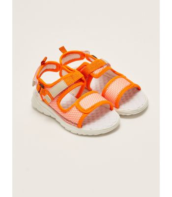 Girls Sandals With Double Straps Velcro