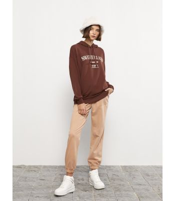 Women's Elastic Waist Regular Jogger Sweatpants