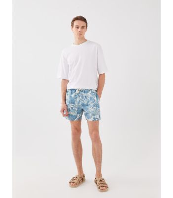 Short Pattern Men's Swimwear