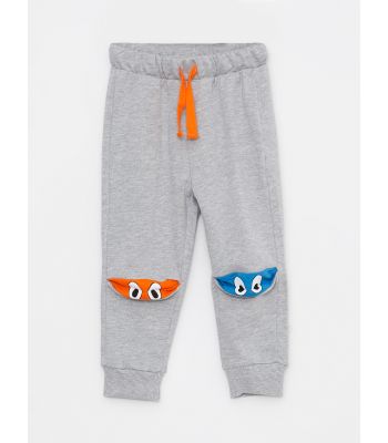 Elastic Waist Printed Baby Boy Sweatpants