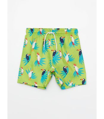 Printed Quick Dry Boys' Swim Shorts