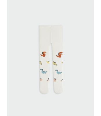 Printed Baby Boy Tights