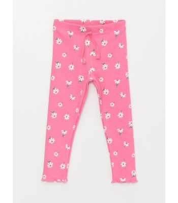 Elastic Waist Baby Girl Tights