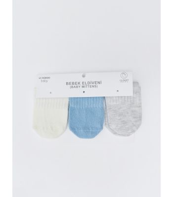 Basic Baby Boy Gloves 3-Pack