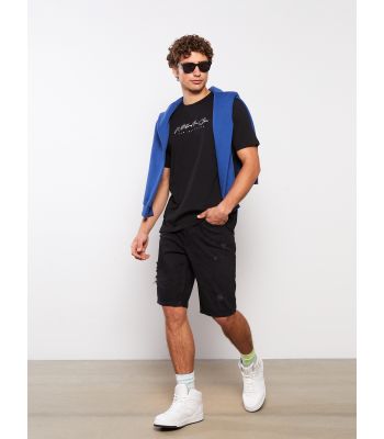 Standard Fit Men's Jean Shorts