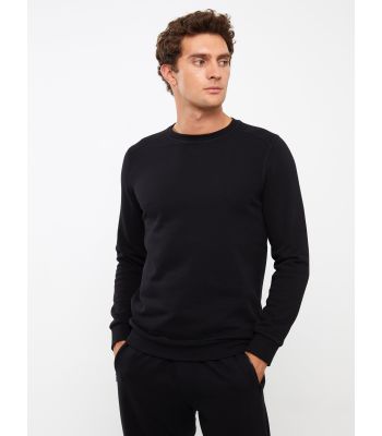 Crew Neck Long Sleeve Men's Sweatshirt