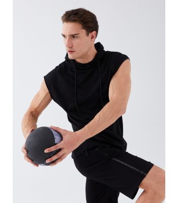 Men's Hooded Sleeveless T-Shirt