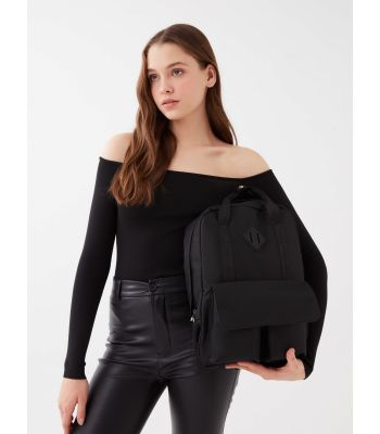 Plain Women Backpack