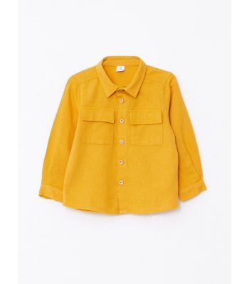 Long Sleeve Basic Baby Boy Shirt