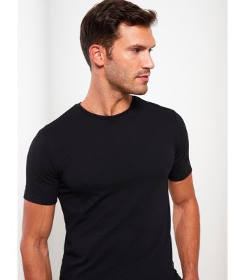 Crew Neck Short Sleeve Men's T-shirt