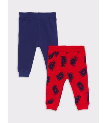 Elastic Waist Baby Boy Trousers 2-Pack