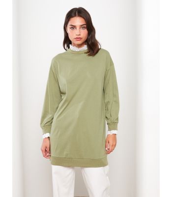 Turtle Neck Regular Long Sleeve Women's Tunic