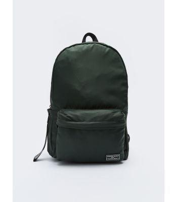 Letter Printed Men's Backpack