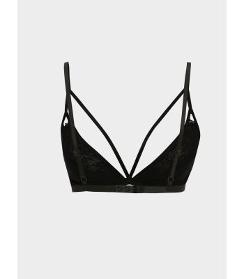 Non-wired Filling Lace Bralette