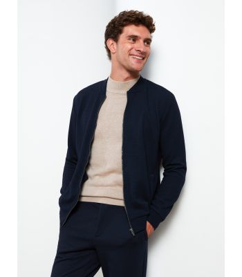 Standard Fit Long Sleeve Men's College Jacket