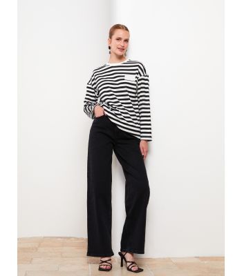 Women's Wideleg Straight Jeans
