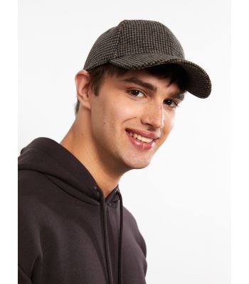 Crowbar Patterned Men Cachet Cap Hat