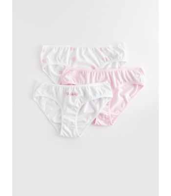 Printed Girl's Panties 3 pcs