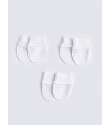 Basic Baby Girl Gloves 3-Pack