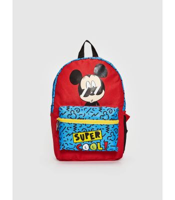 Mickey Mouse Printed Boy Backpack
