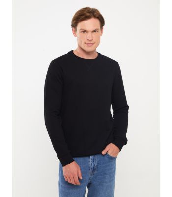Crew Neck Long Sleeve Men's Sweatshirt