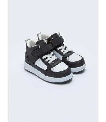 Velcro Closure Baby Boy Casual Ankle Shoes