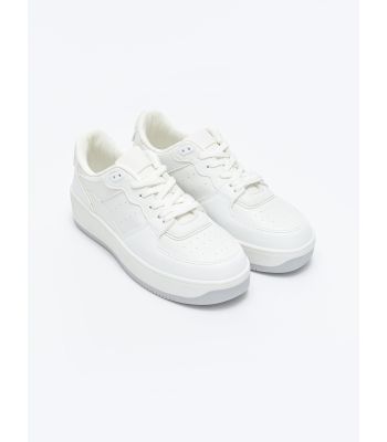 Lace-up Color Block Women's Sneakers