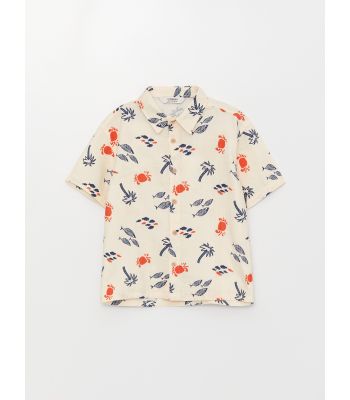 Comfortable Fit Muslin Boy Shirt