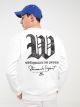 Crew Neck Long Sleeve Printed Men's Sweatshirt